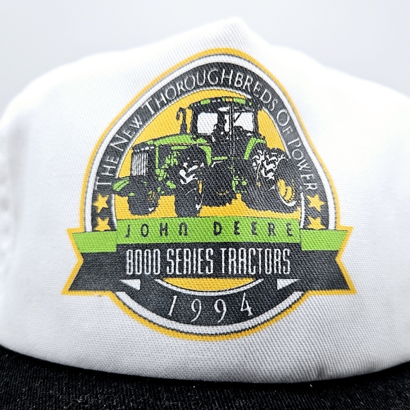 VINTAGE | 1994 John Deere tractor snapback cap hat - Picture 3 of 8